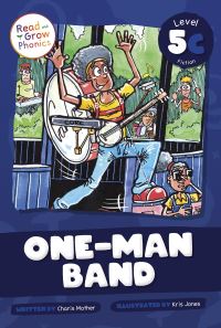 Book Cover for One-Man Band Hardcover by Charis Mather
