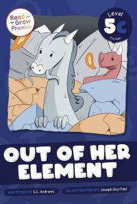 Book Cover for Out of Her Element Hardcover by EC Andrews