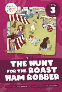 Book Cover for The Hunt for the Roast Ham Robber Hardcover by Charis Mather