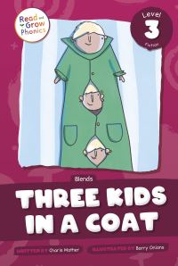 Book Cover for Three Kids in a Coat Hardcover by Charis Mather