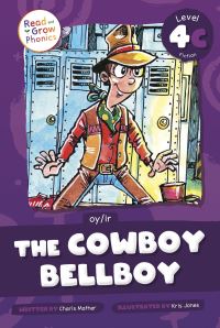 Book Cover for The Cowboy Bellboy Hardcover by Charis Mather