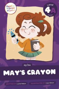 Book Cover for May's Crayon Paperback by Louise Nelson