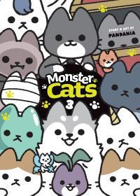 Book Cover for Monster Cats Vol. 3 by PANDANIA