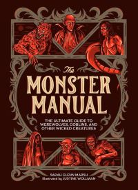 Book Cover for The Monster Manual by Sarah Glenn Marsh