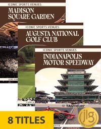 Book Cover for Iconic Sports Venues (Set of 8). Hardcover by 