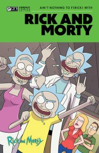 Book Cover for Rick and Morty Oni Compact Comics Edition by Kyle Starks