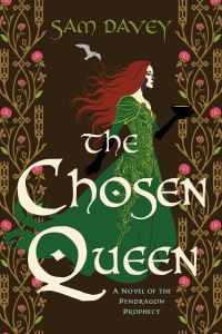 Book Cover for The Chosen Queen by Sam Davey