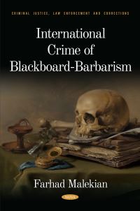 Book Cover for International Crime of Blackboard-Barbarism by Farhad Malekian