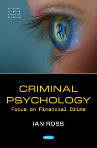 Book Cover for Criminal Psychology by Ian Ross