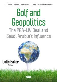 Book Cover for Golf and Geopolitics by Colin Baker
