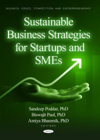 Book Cover for Sustainable Business Strategies for Startups and SMEs by Sandeep Poddar