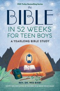Book Cover for The Bible in 52 Weeks for Teen Boys by Wes Bixby