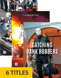 Book Cover for Cracking the Case (Set of 6). Hardcover by 