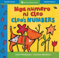Book Cover for Cleo's Numbers (Bilingual Tagalog & English) by Stella Blackstone