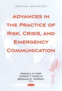 Book Cover for Advances in the Practice of Risk, Crisis, and Emergency Communication by Randall N Hyer