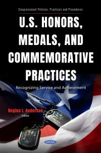 Book Cover for U.S. Honors, Medals, and Commemorative Practices by Regina I Anderson