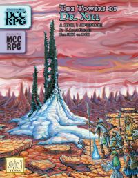 Book Cover for The Towers of Dr. Xill by Aaron Kreader