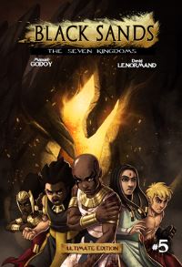 Book Cover for Black Sands, the Seven Kingdoms, Volume 5 by Manuel P Godoy