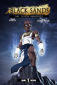 Book Cover for Black Sands Anime Edition # 1 by Manuel P Godoy