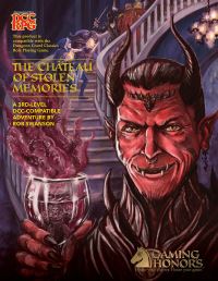 Book Cover for The Chateau of Stolen Memories (DCC RPG) by Rob Swanson