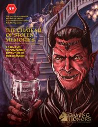 Book Cover for The Chateau of Stolen Memories (5E) by Rob Swanson