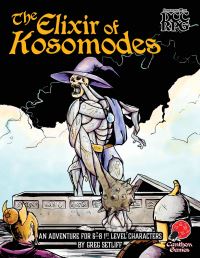 Book Cover for Elixir of Kosomodes by Greg Setliff