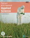 BTEC nationals applied science student. Book 1