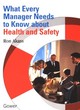 Image for What every manager needs to know about health and safety