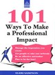 Image for 101 ways to make a professional impact