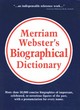 Image for Merriam-Webster&#39;s biographical dictionary