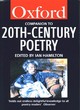 Image for The Oxford companion to twentieth-century poetry in English