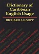 Image for The Dictionary of Caribbean English Usage