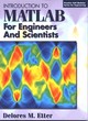 Image for Introduction to MATLAB for Engineers and Scientists