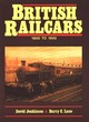 Image for British railcars  : 1900 to 1950