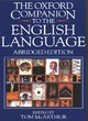 Image for The Oxford Companion to the English Language