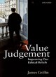 Image for Value judgement  : improving our ethical beliefs
