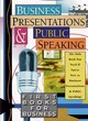Image for Business presentations and public speaking