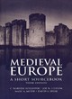 Image for Medieval Europe  : a short sourcebook