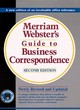 Image for Merriam-Webster&#39;s Guide to Business Correspondence