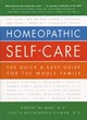 Image for Homeopathic self-care  : the quick and easy guide for the whole family