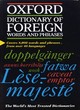 Image for The Oxford dictionary of foreign words and phrases