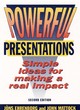 Image for Powerful presentations  : 50 original ideas for making a real impact
