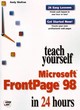 Image for Teach Yourself Microsoft FrontPage 9X in 24 Hours