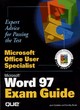 Image for Microsoft Word 97 exam guide