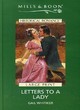 Image for Letters to a lady