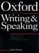 Image for The Oxford guide to writing and speaking