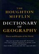 Image for The Houghton Mifflin dictionary of geography  : places and peoples of the world