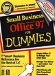 Image for Small business Microsoft Office 97 for dummies : Small Business Edition