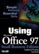 Image for Using Microsoft Office 97 Small Business Edition : Small Business Edition