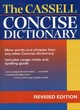 Image for The Cassell concise dictionary